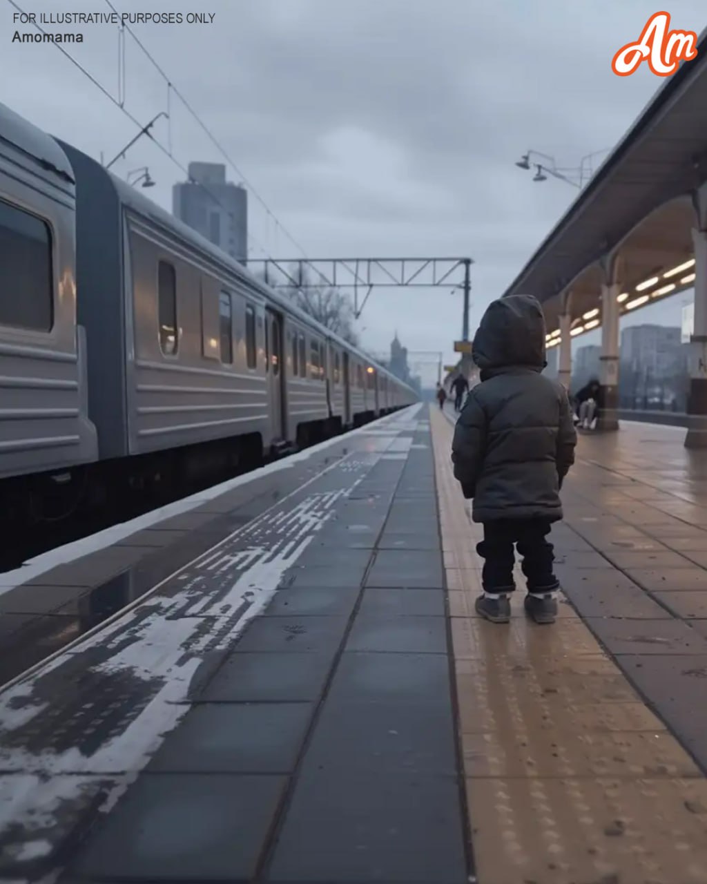 Am găsit un băiețel singur la stația de metrou, și m-a rugat să îl ajut să își găsească părinții