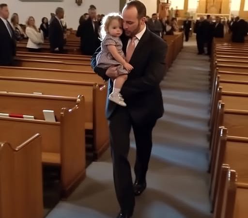 În timp ce stăteam la altar, ușile bisericii s-au deschis larg