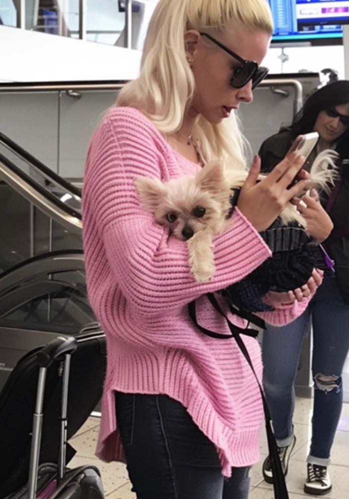 Stăpâna câinelui, lipsită de respect a provocat haos la aeroport — până când am intervenit eu la poartă.