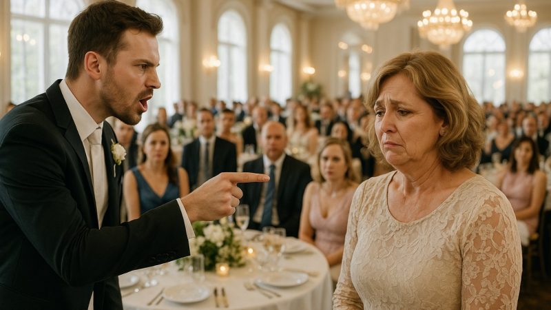 Elena se aplecă spre fiul ei, iar glasul ei era liniștit, dar ferm: