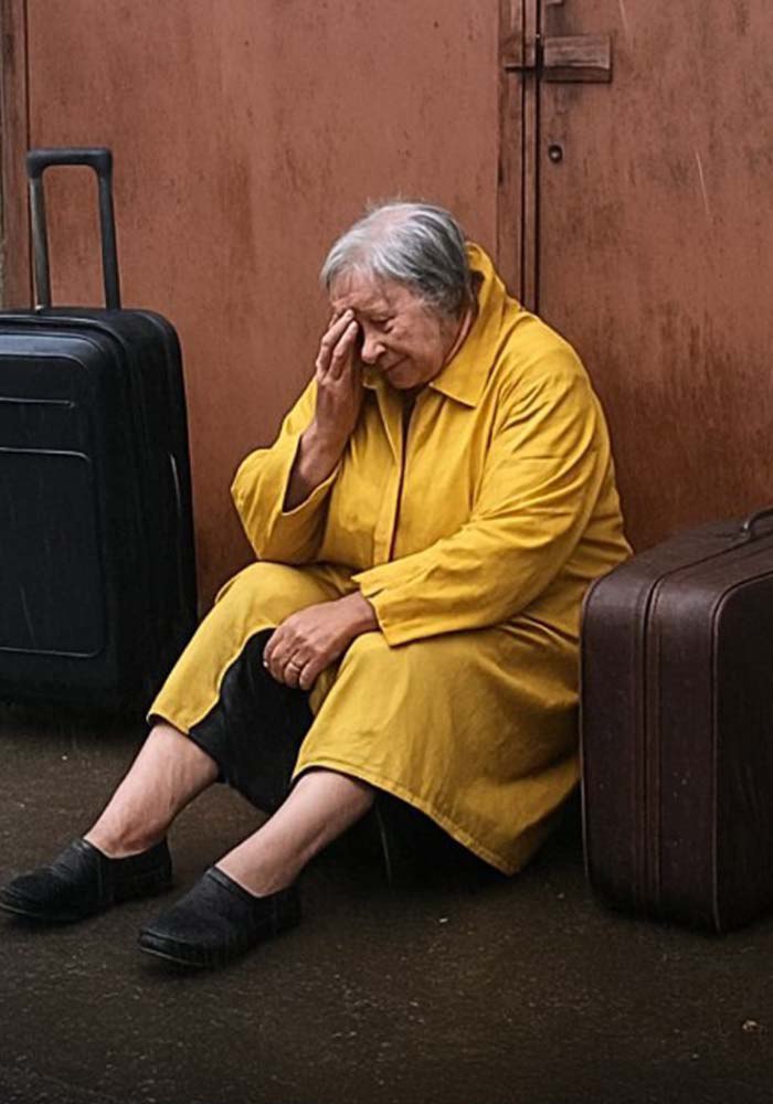 Forțată de către noră să trăiască într-un garaj vechi, femeia în vârstă nu avea nicio idee cine va intra acolo la doar câteva săptămâni distanță.