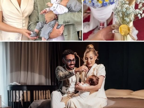 Claudia Puican și Armin Nicoară, declarații emoționante după botezul fiului lor