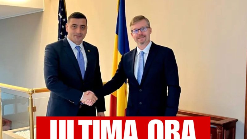 George Simion, liderul AUR, chemat la Ambasada SUA în România: Discuții cu Michael Dickerson și subiectele abordate