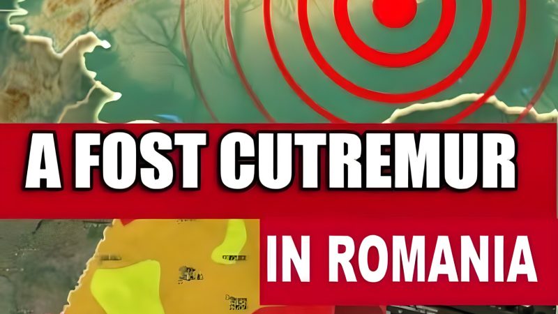 Două cutremure în România în urmă cu puțin timp. Unde s-au simțit