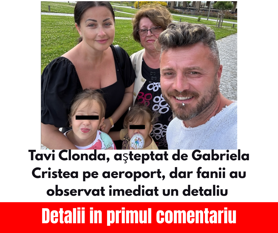 Tavi Clonda, aşteptat de Gabriela Cristea pe aeroport, dar fanii au observat imediat un detaliu. De ce a plecat cântăreţul de la „Tempting Fortune”