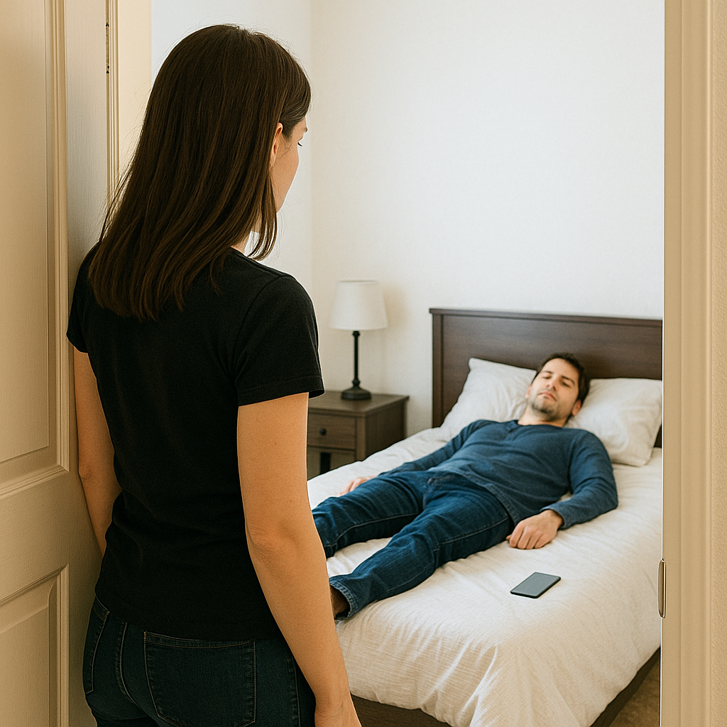 „A intrat în apartamentul ei și a găsit un bărbat străin dormind în pat… dar ce a urmat întrece orice film de groază”