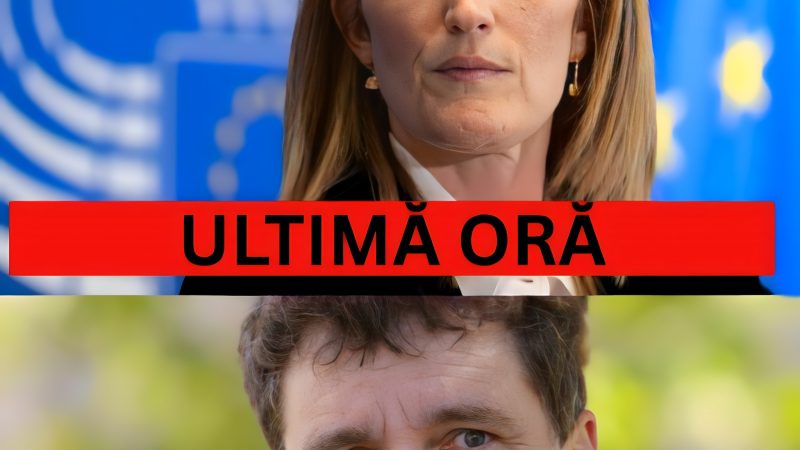 Președinta Parlamentului European Roberta Metsola, anunț pentru Nicușor Dan. Va fi o premieră