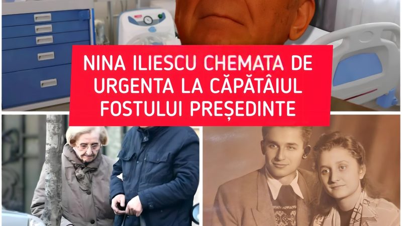 Emoționant! Cine l-a vizitat pe Ion Iliescu la terapie intensivă