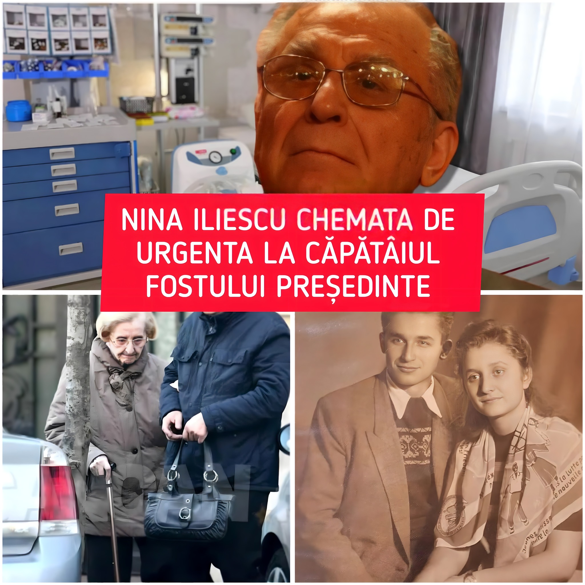 Emoționant! Cine l-a vizitat pe Ion Iliescu la terapie intensivă