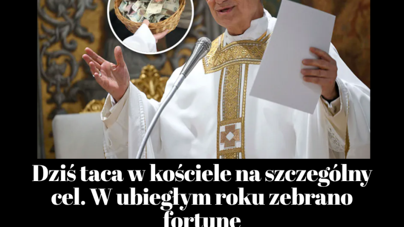 💶 Taca, która przynosi miliony! Kościół zbiera „świętopietrze” – tylko w tym roku ponad 58 milionów euro!