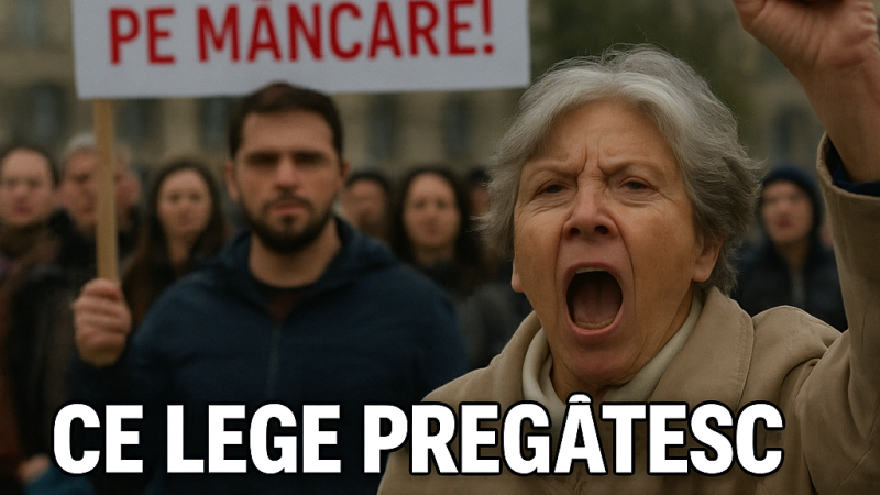 📰 Au pus taxă pe mâncare? Ce lege pregătesc politicienii a scos românii în stradă!