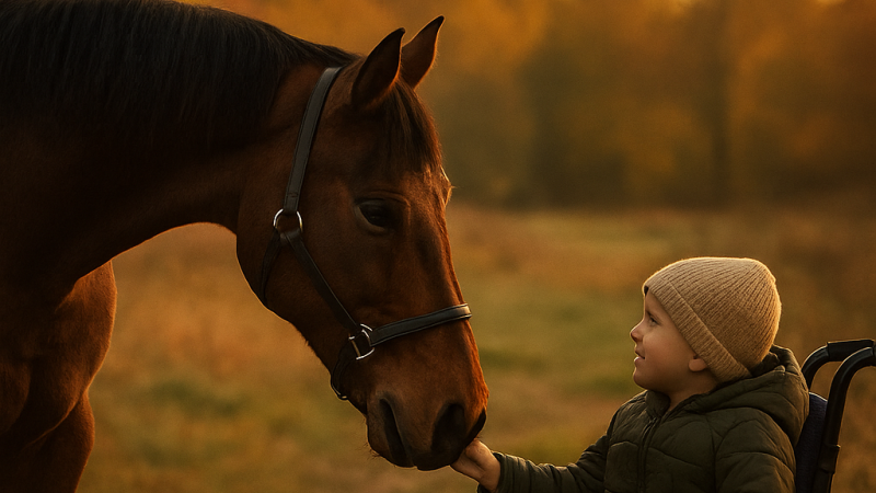 🐴 Era pe cale să fie dus la abator… Ce a urmat a emoționat o țară întreagă!