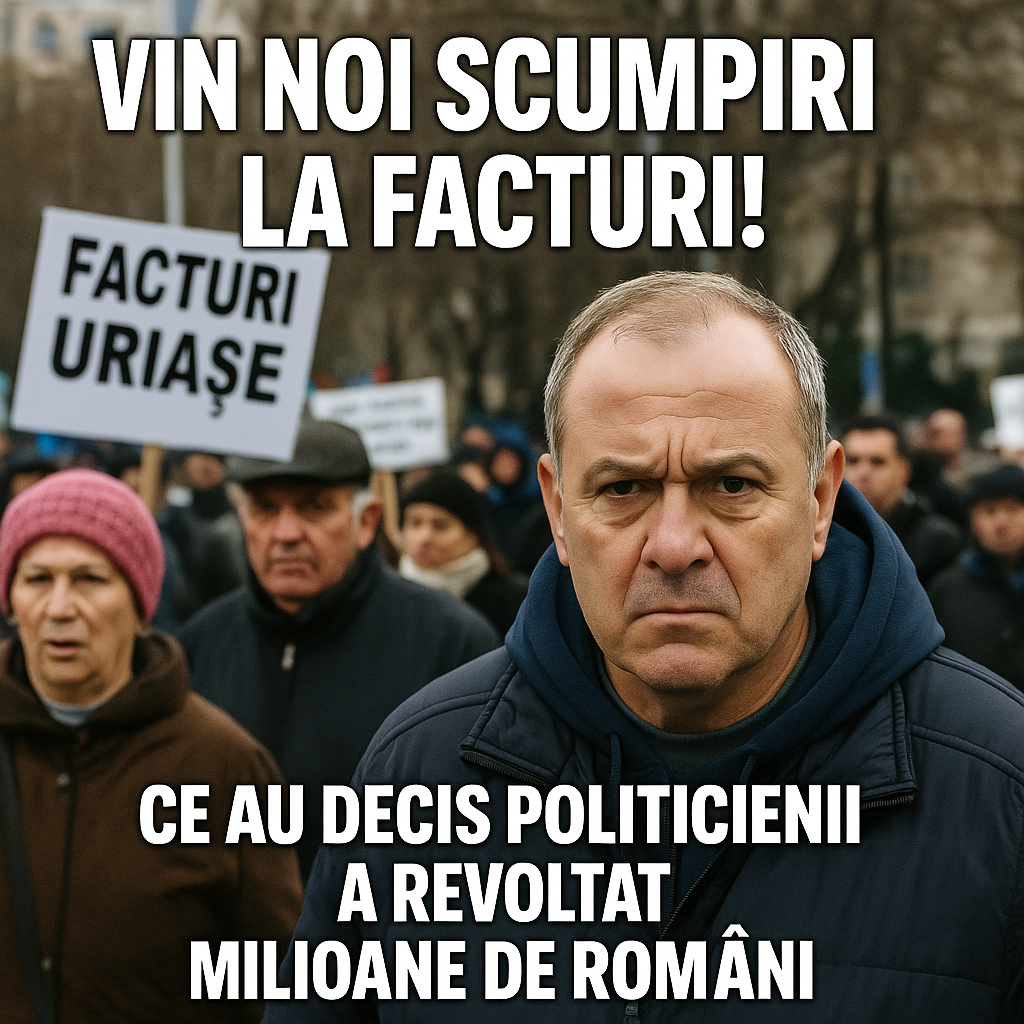 📰 Vin noi scumpiri la facturi! Ce au decis politicienii a revoltat milioane de români!