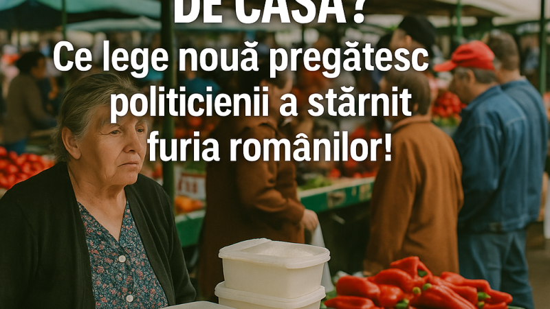 📰 Au interzis produsele de casă? Ce lege nouă pregătesc politicienii a stârnit furia românilor!
