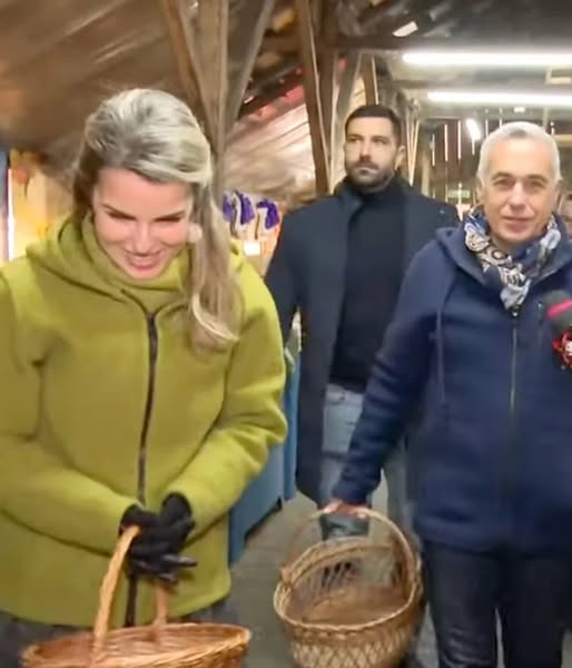 Ce spune Cristela Georgescu despre acuzațiile din presă care susțin că vizita sa și a lui Călin Georgescu la piață, ar fi fost regizată
