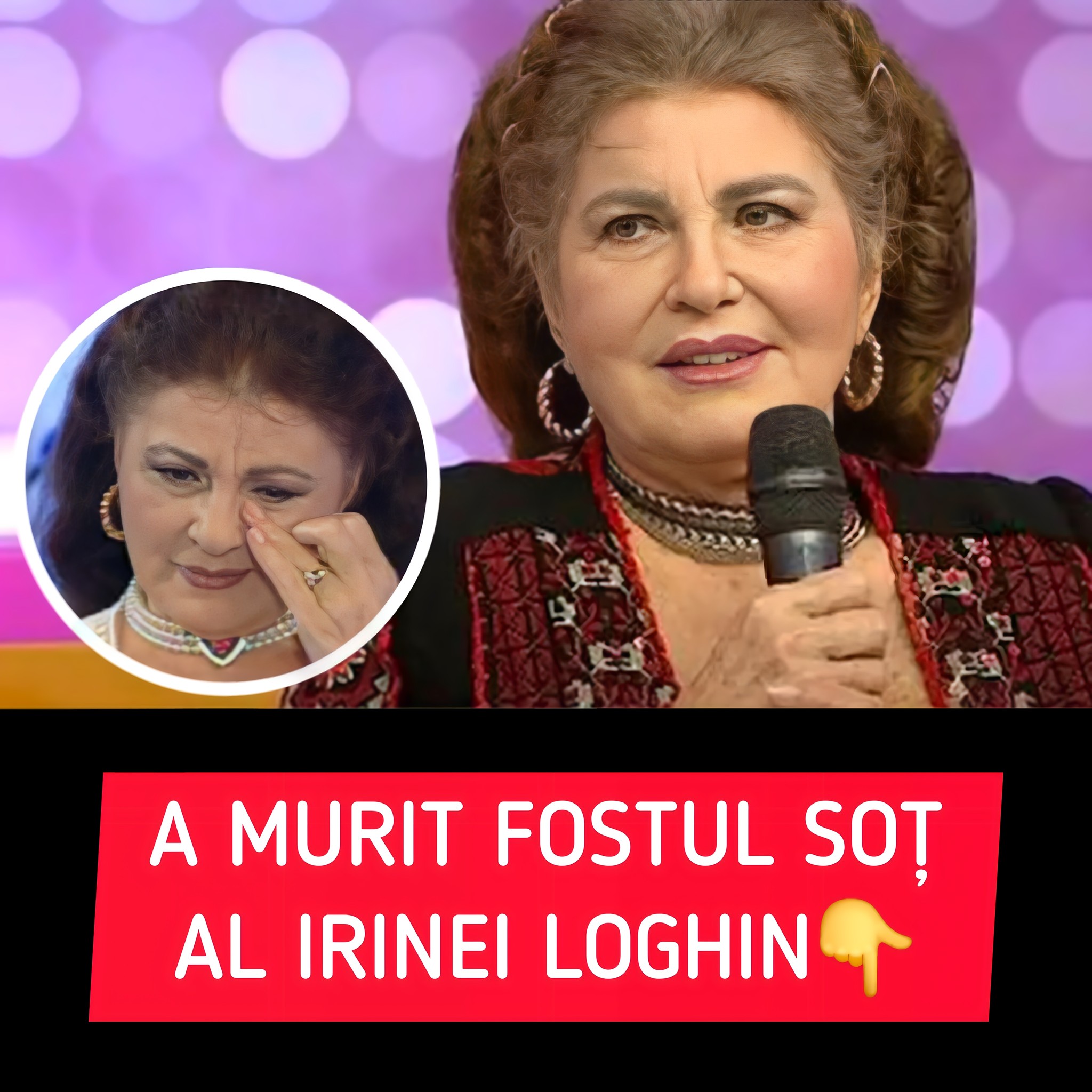 A murit fostul soț al Irinei Loghin! Acesta s-a stins din viață la 89 de ani